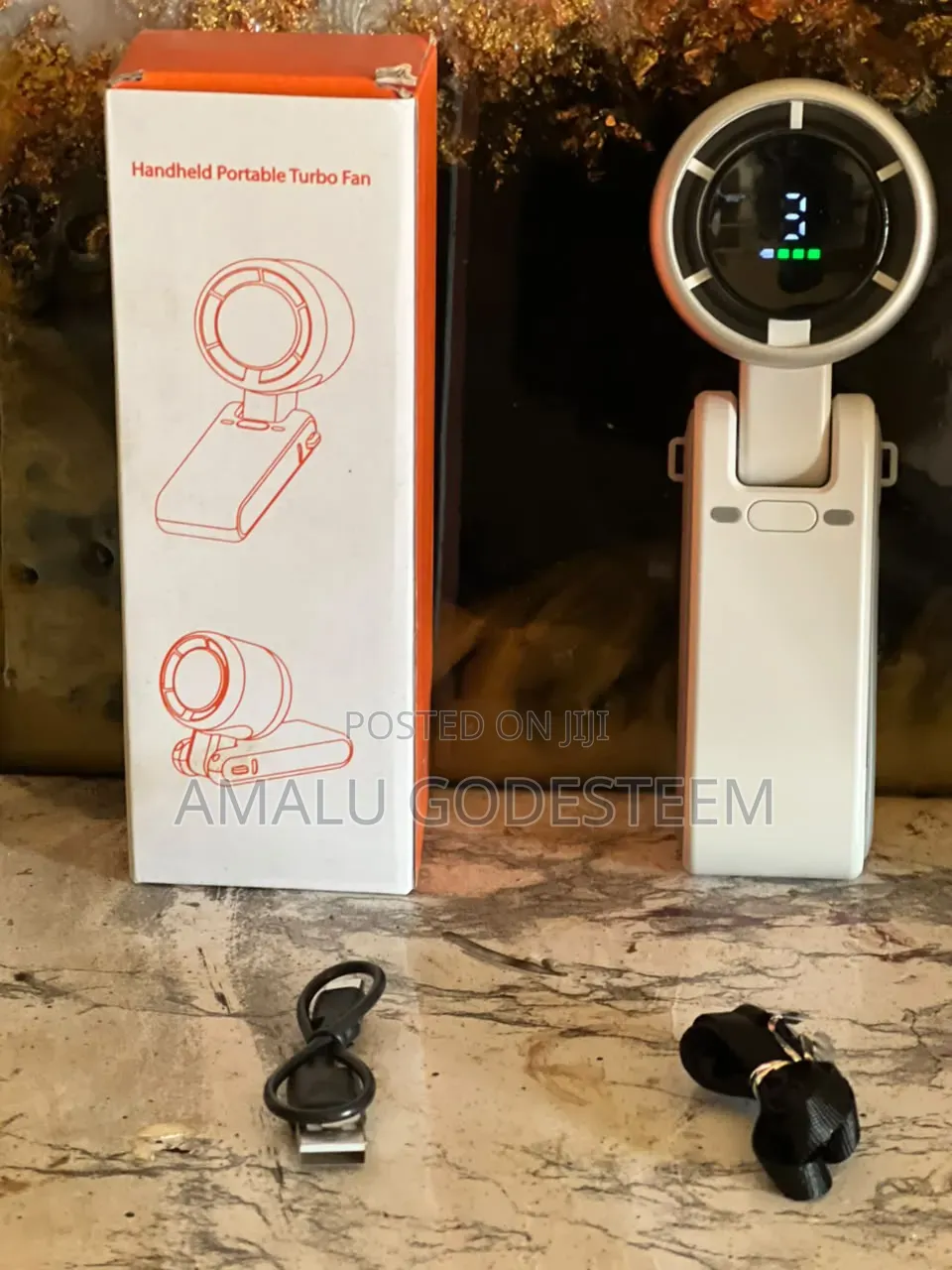Handheld Portable Turbo Fan — ₦10,000 Only!