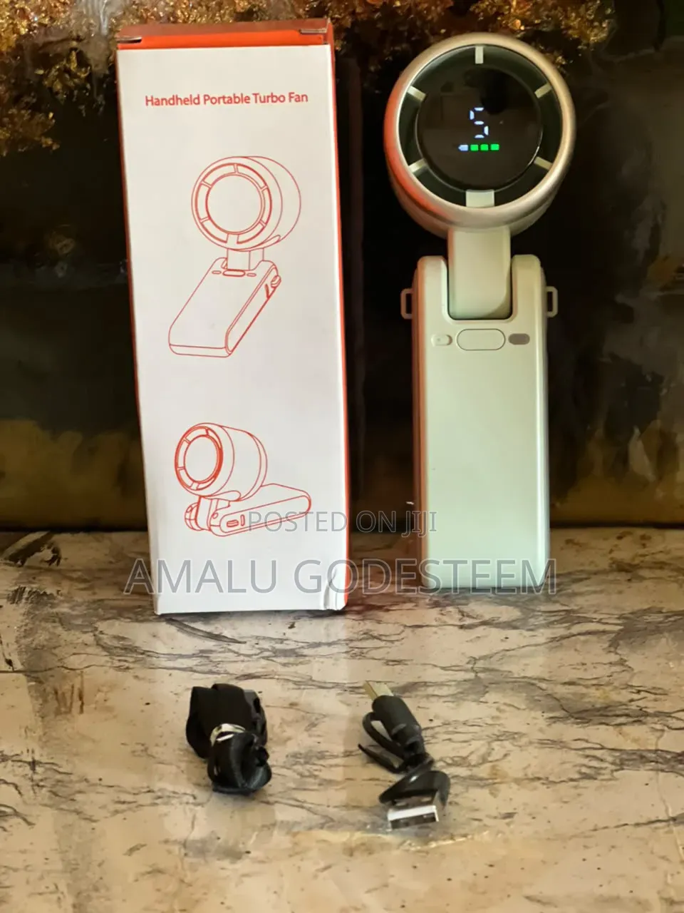 Handheld Portable Turbo Fan — ₦10,000 Only!
