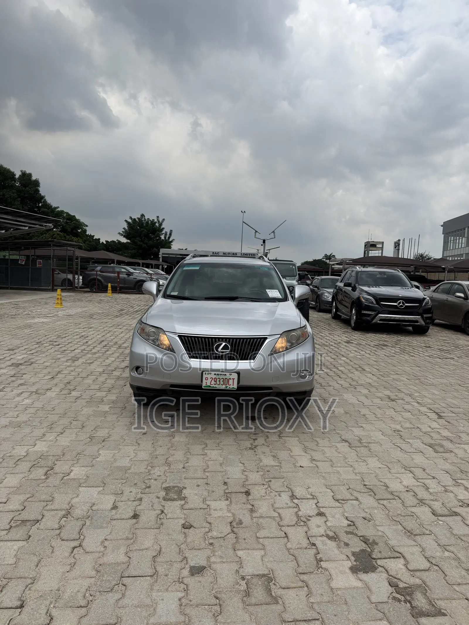 Lexus RX 350 2010 Silver