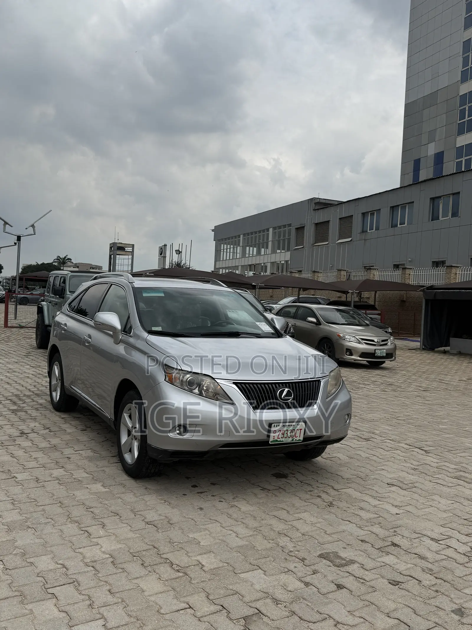 Lexus RX 350 2010 Silver