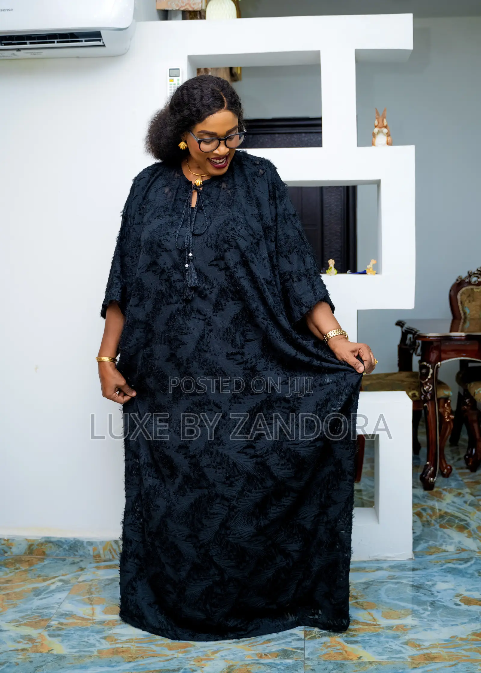 Beautiful Black Kaftan
