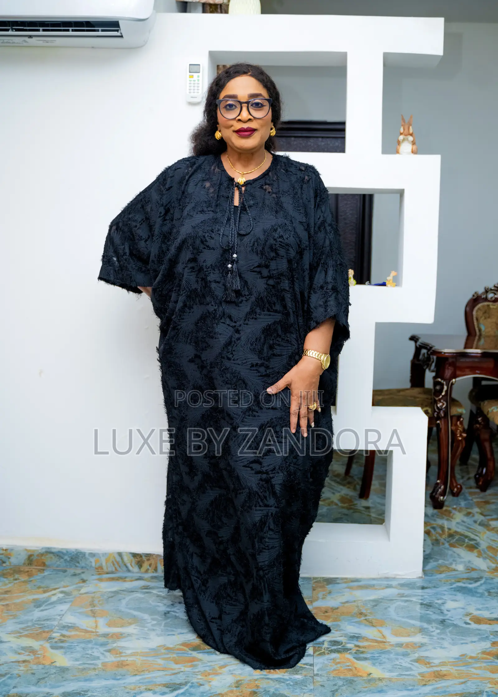 Beautiful Black Kaftan