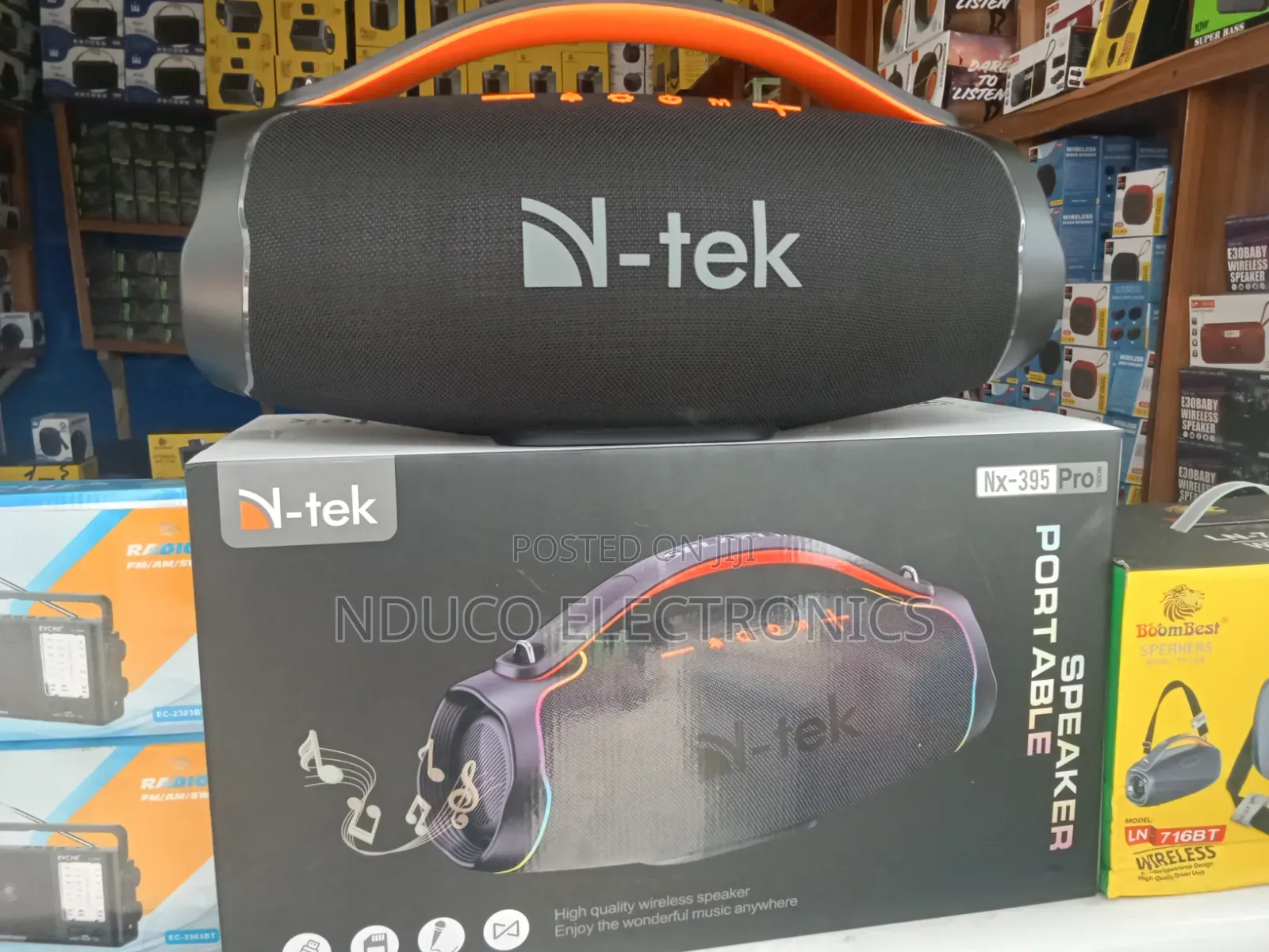 NX Bluetooth Speaker Model 395pro