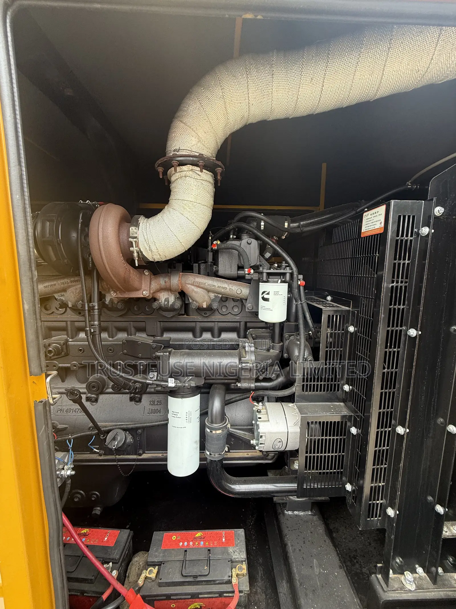 350 KVA for Rent Brand New Engine Soundproof