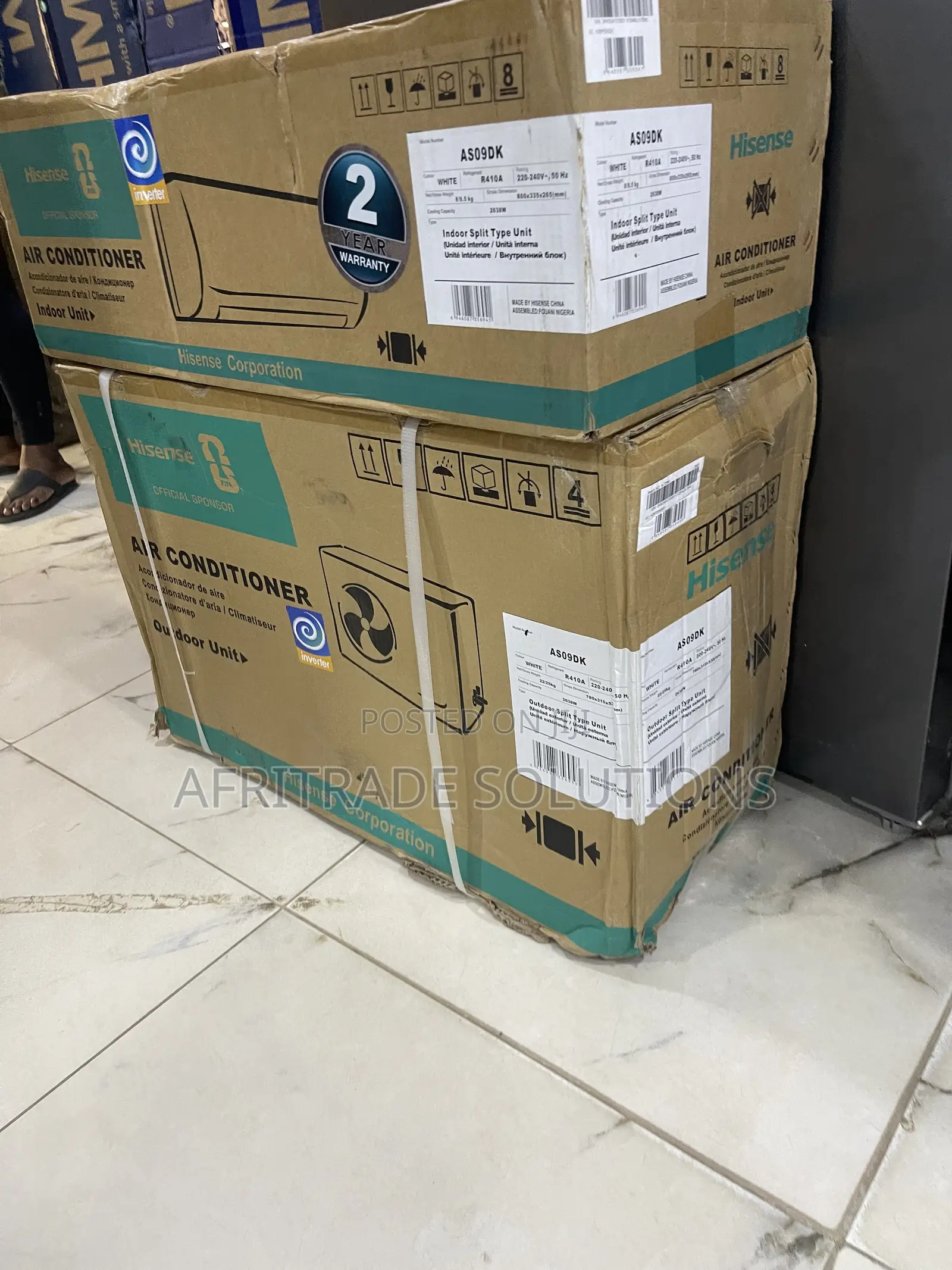 Hisense 1HP Air Conditioner – Efficient Inverter Cooling