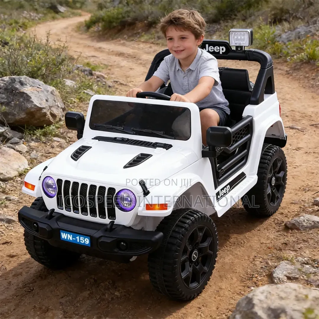 White SUV Electric Children Car for Kids Age 1-7 With Remote Control