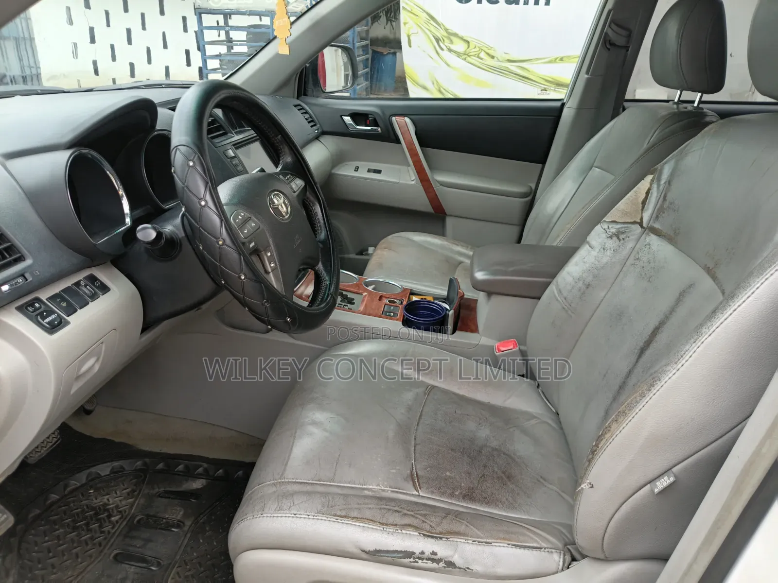 Toyota Highlander Limited 2010 White