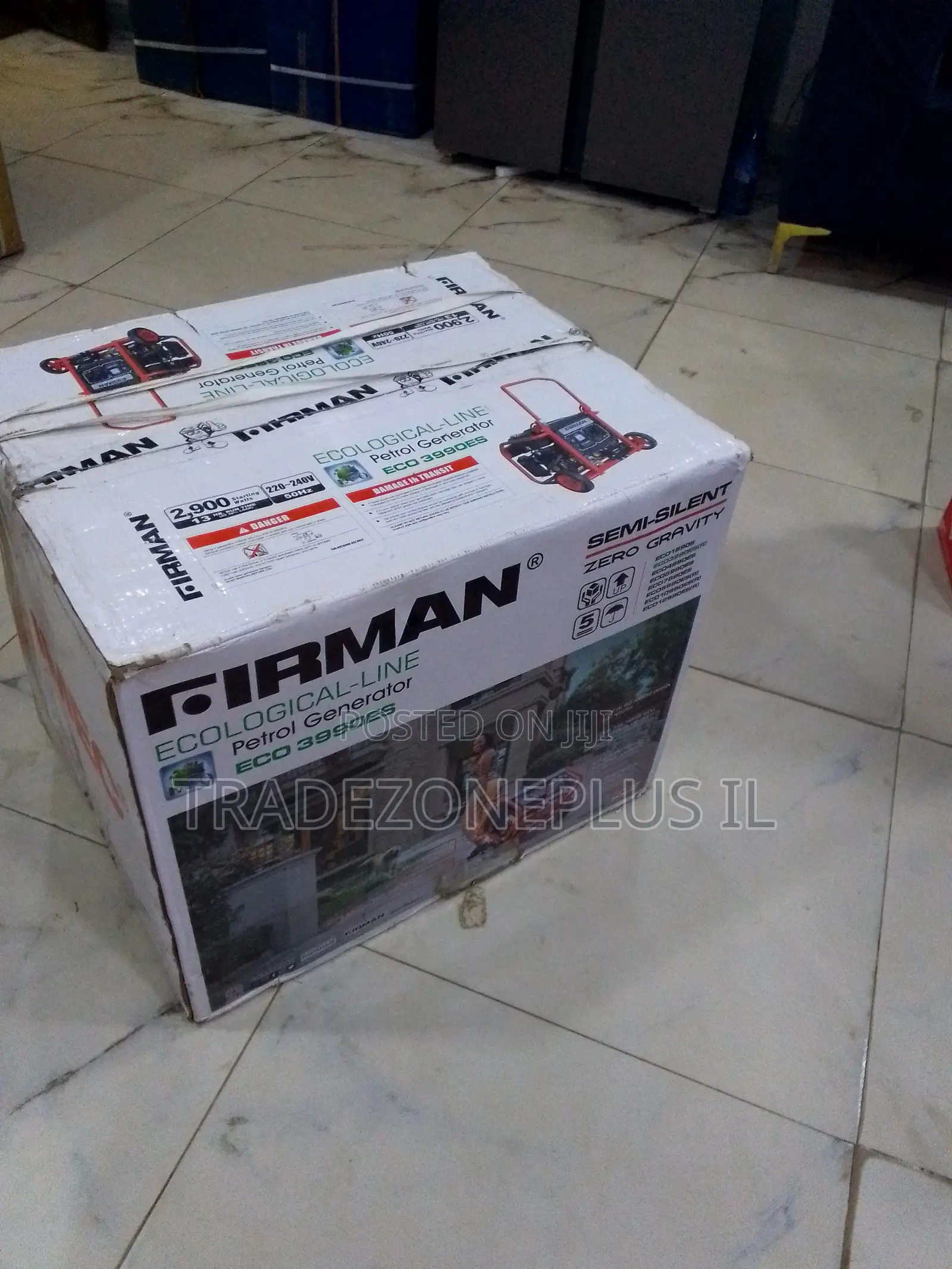 ECO 3990ES Fireman Generator — Dependable Power at Your Fingertips