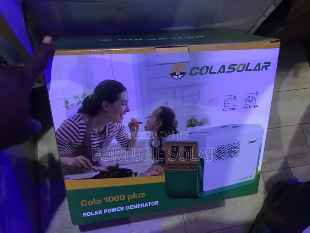 colarSola Generator 1kwh /500w , Longlasting and Strong Battery