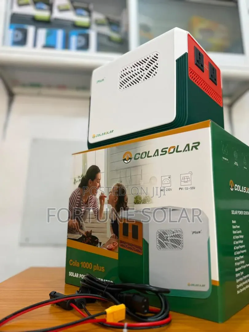 colarSola Generator 1kwh /500w , Longlasting and Strong Battery