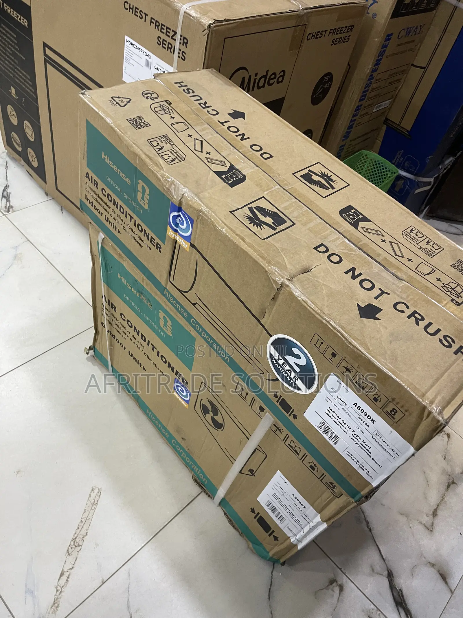 Hisense 1HP Inverter Split AC – Powerful Performance, Quiet Operation