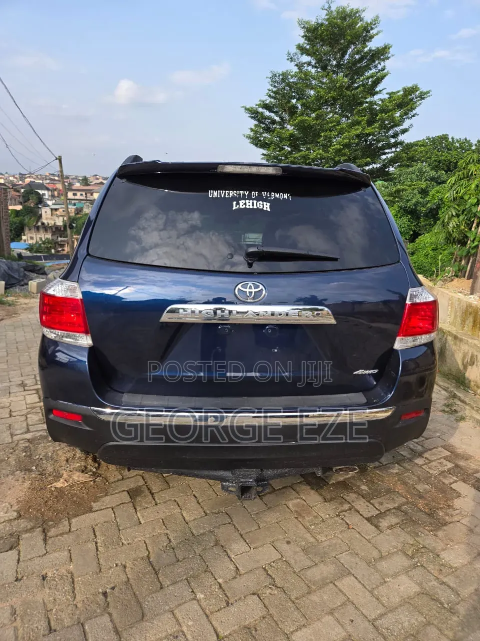 Toyota Highlander 2013 Blue