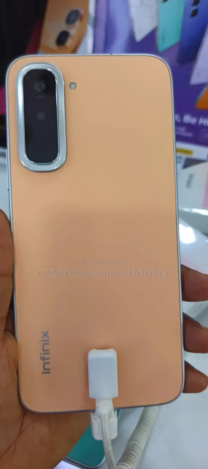 New Infinix Hot 70 128 GB Black