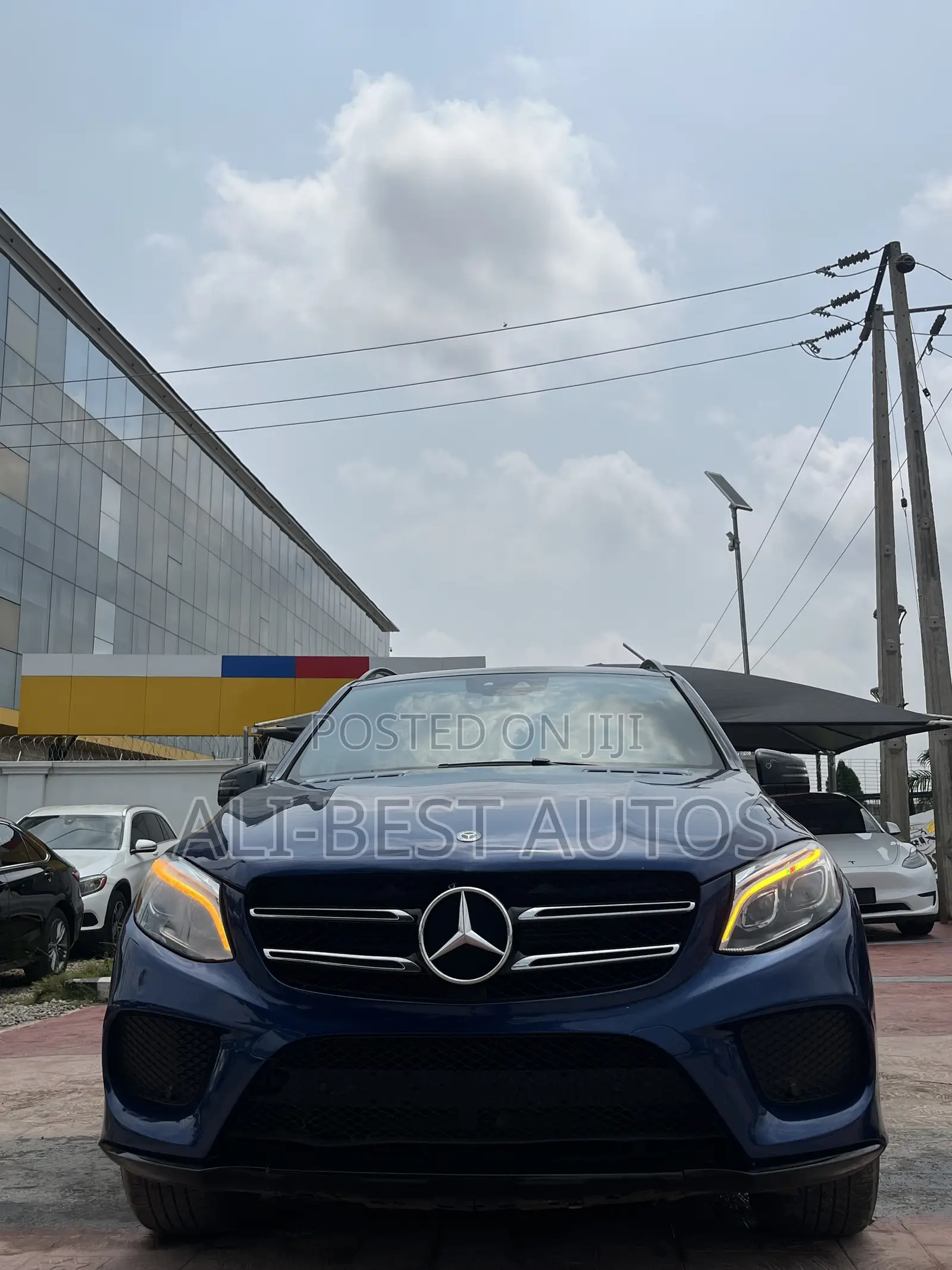 Mercedes-Benz GLE-Class 2017 Blue