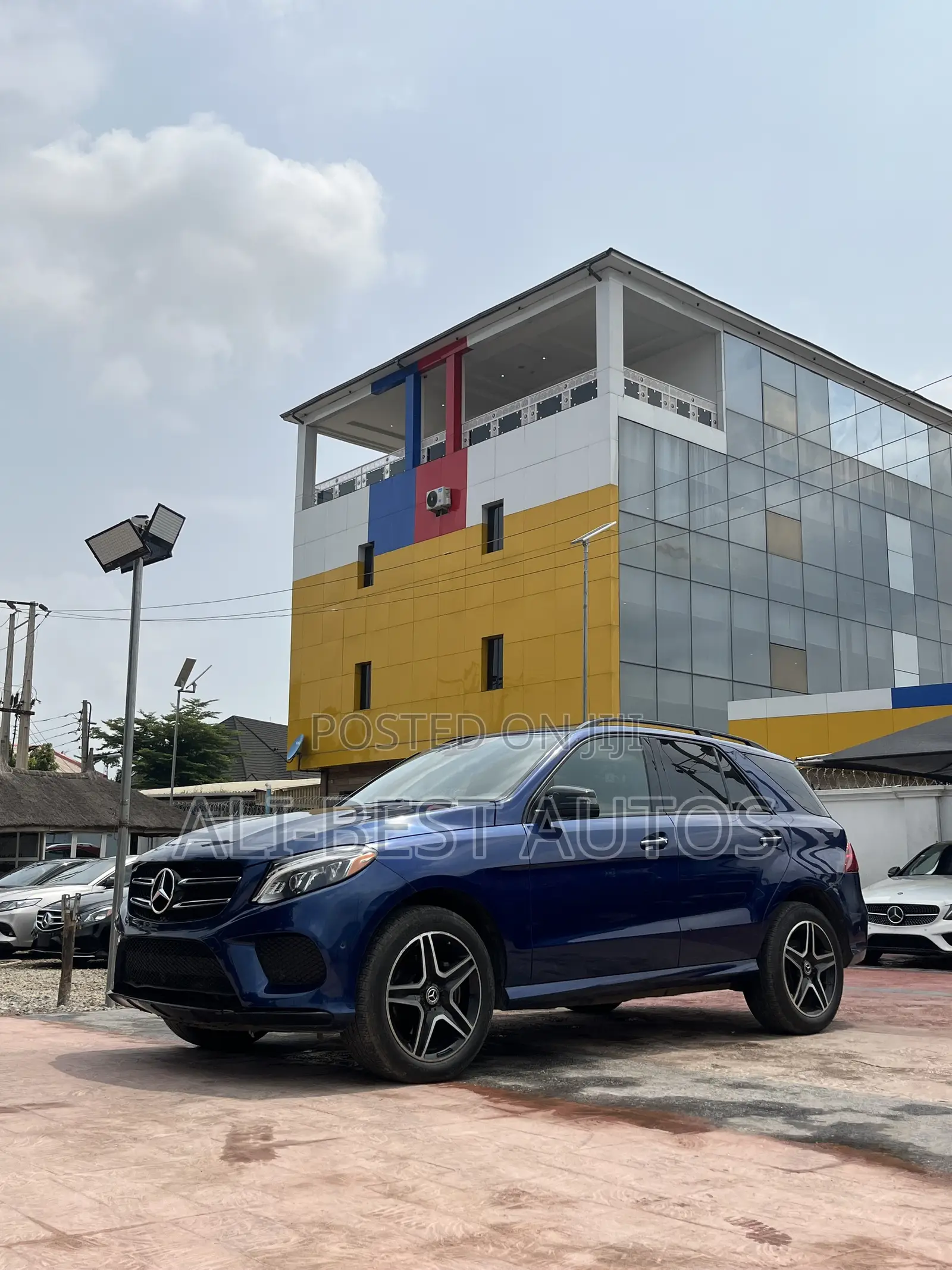Mercedes-Benz GLE-Class 2017 Blue