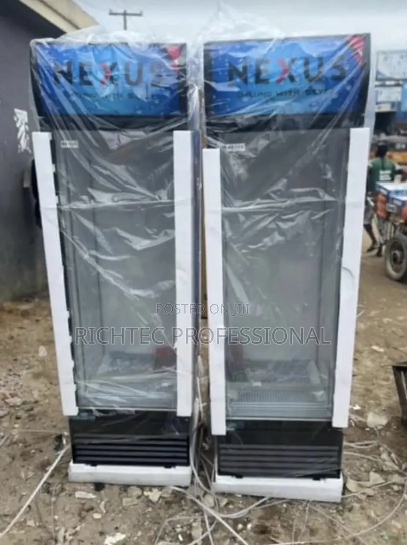 Commercial 1-Door Vertical Display Showcase Fridge / Drink Cooler