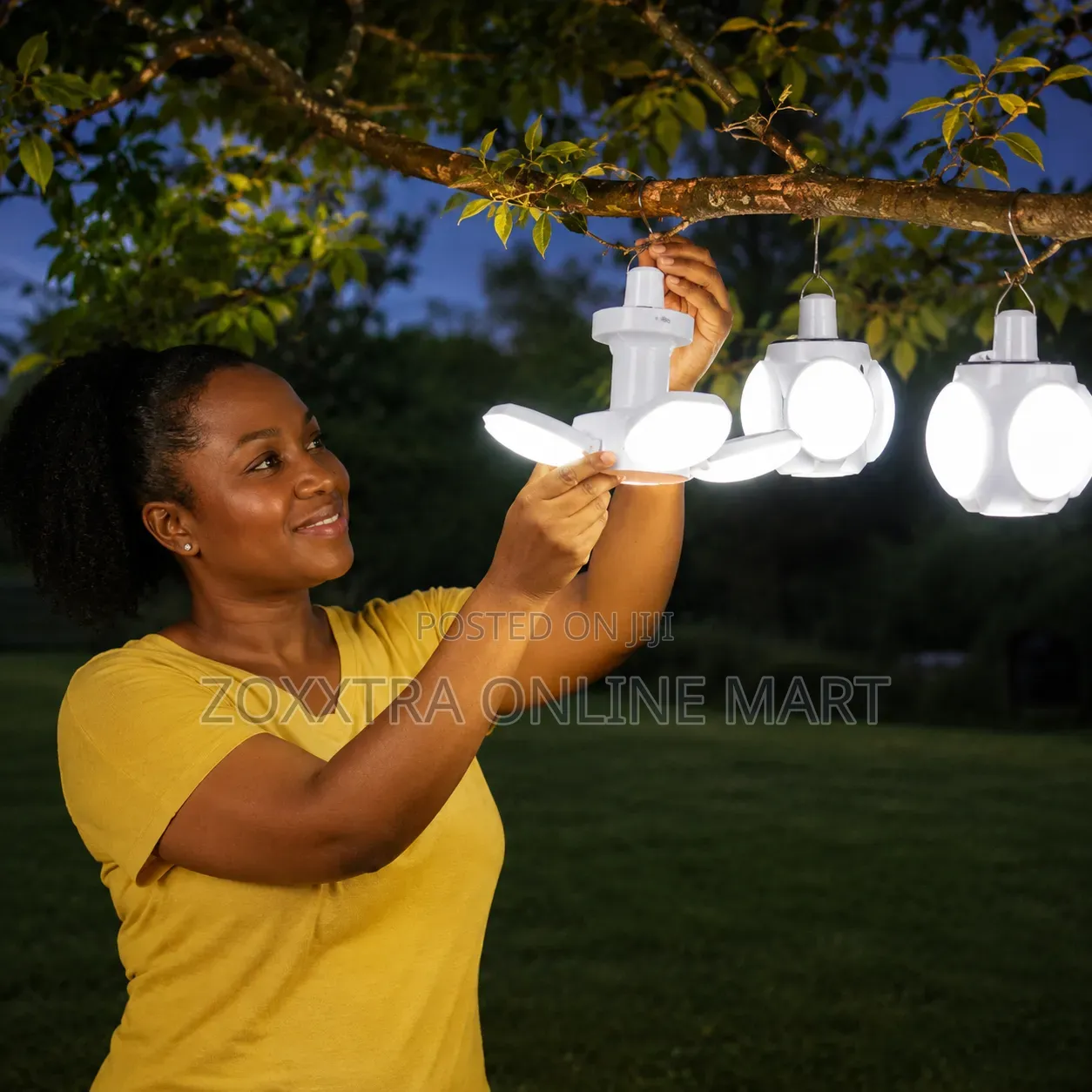 Emergency Solar Rechargeable Light
