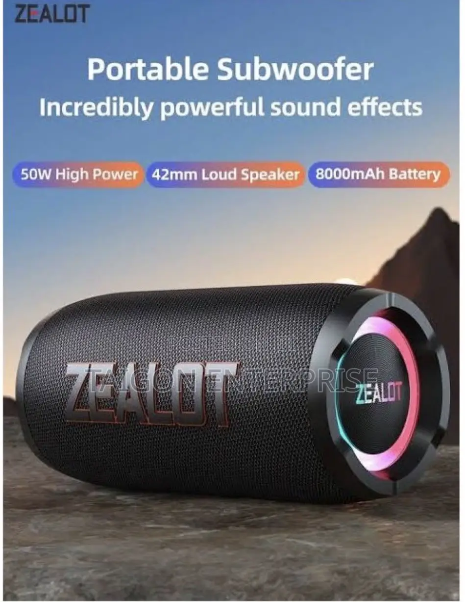 Zealot S76 Super Bass Wireless Speaker