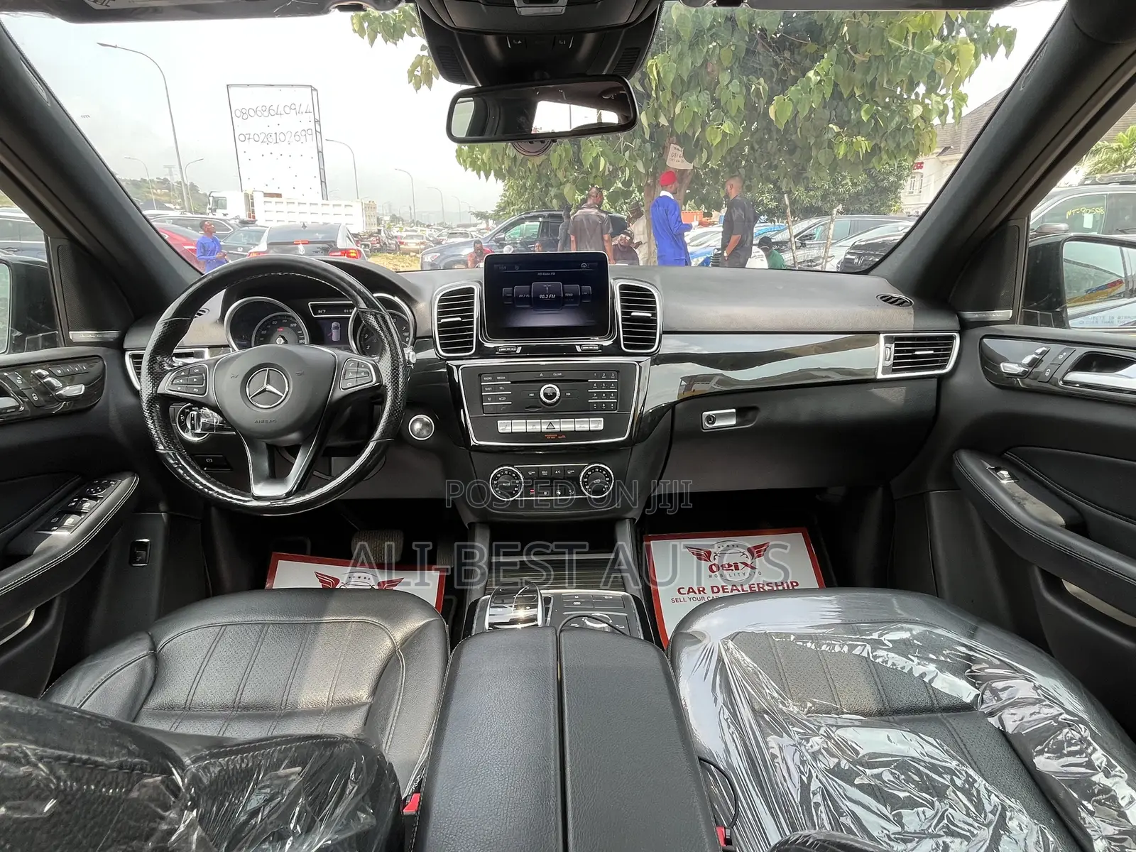 Mercedes-Benz GLE-Class 2017 Blue