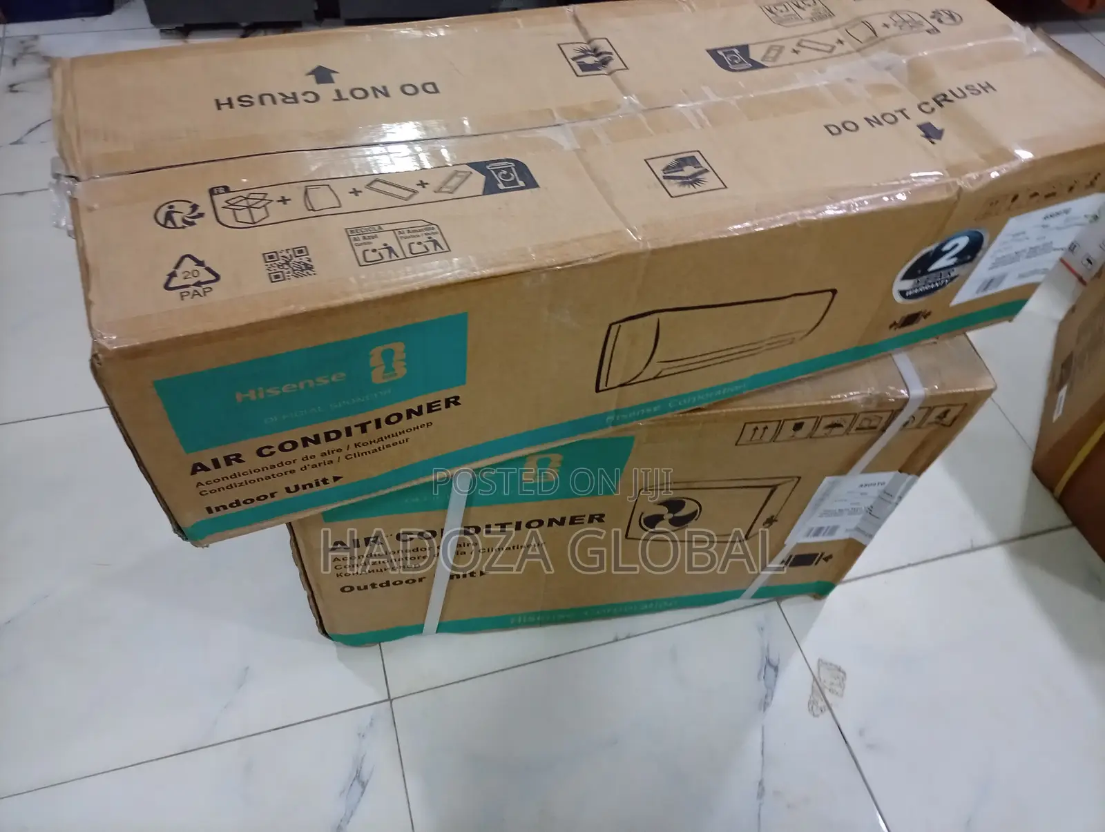 Hisense Premium Quality 1HP Non-Inverter AC – Free Remote Manual