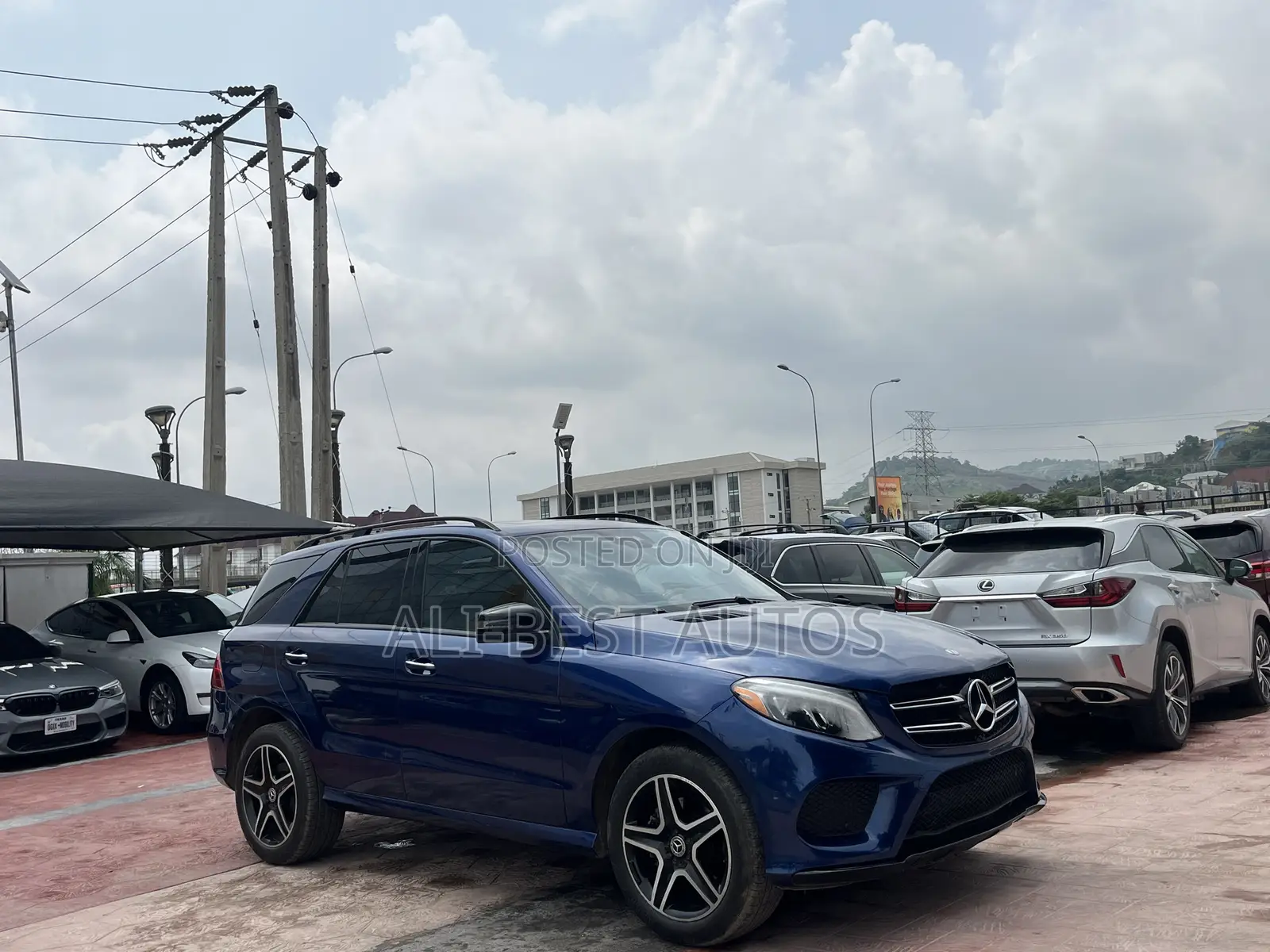 Mercedes-Benz GLE-Class 2017 Blue