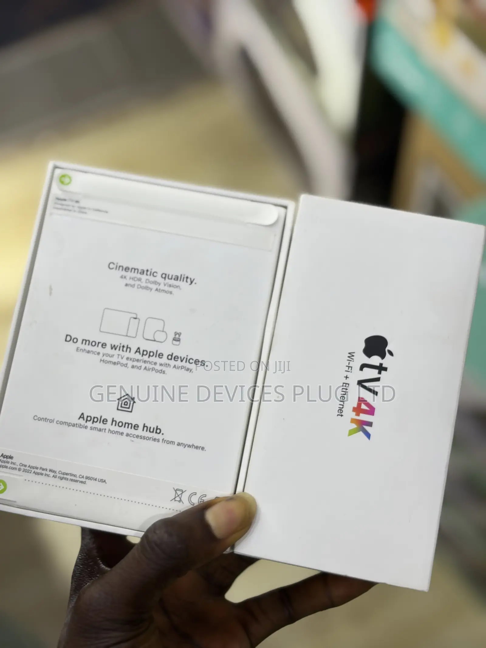 Apple TV Wi‐Fi + Ethernet With 128GB Storage