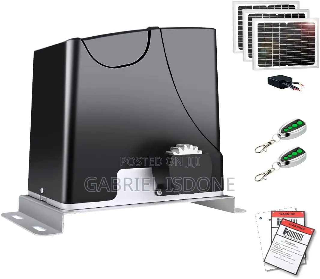 Solar Sliding Gate Opener Rack Drive
For Slide Gates Up to 40ft,
