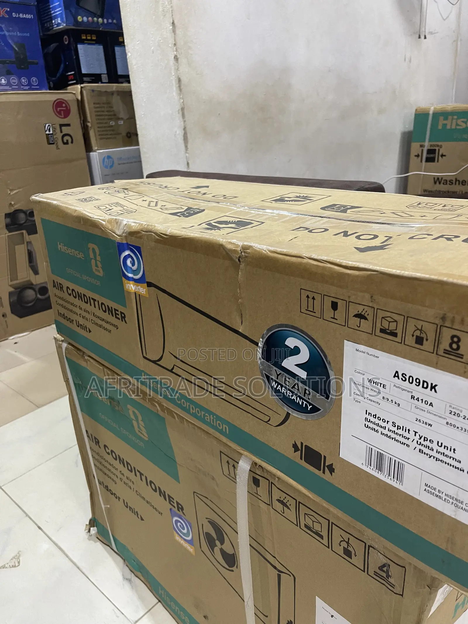 Hisense 1HP Inverter Split AC – Energy-Efficient Home Comfort