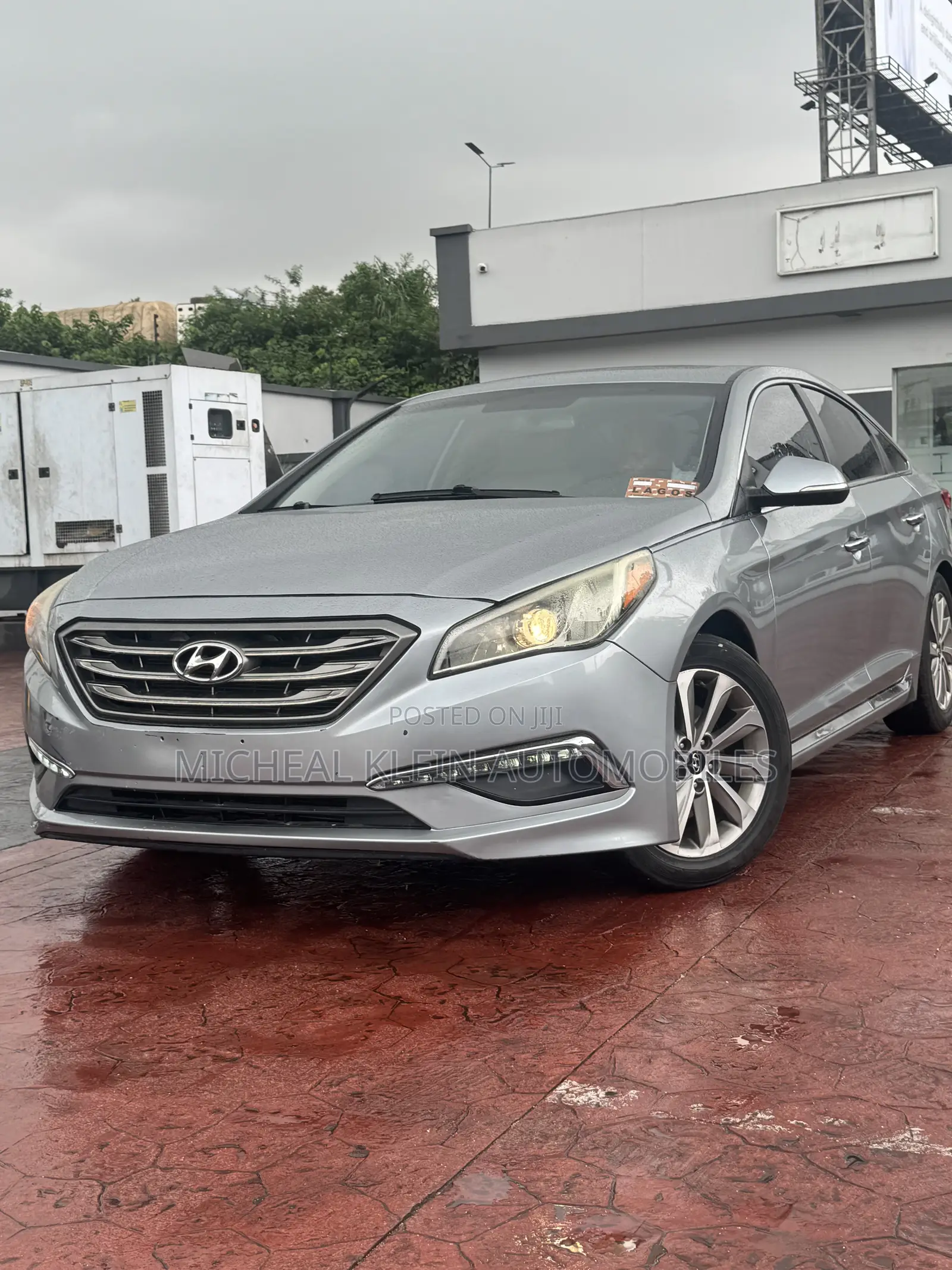 Hyundai Sonata Sport Sedan FWD (2.4L 4cyl 6A) 2017 Silver