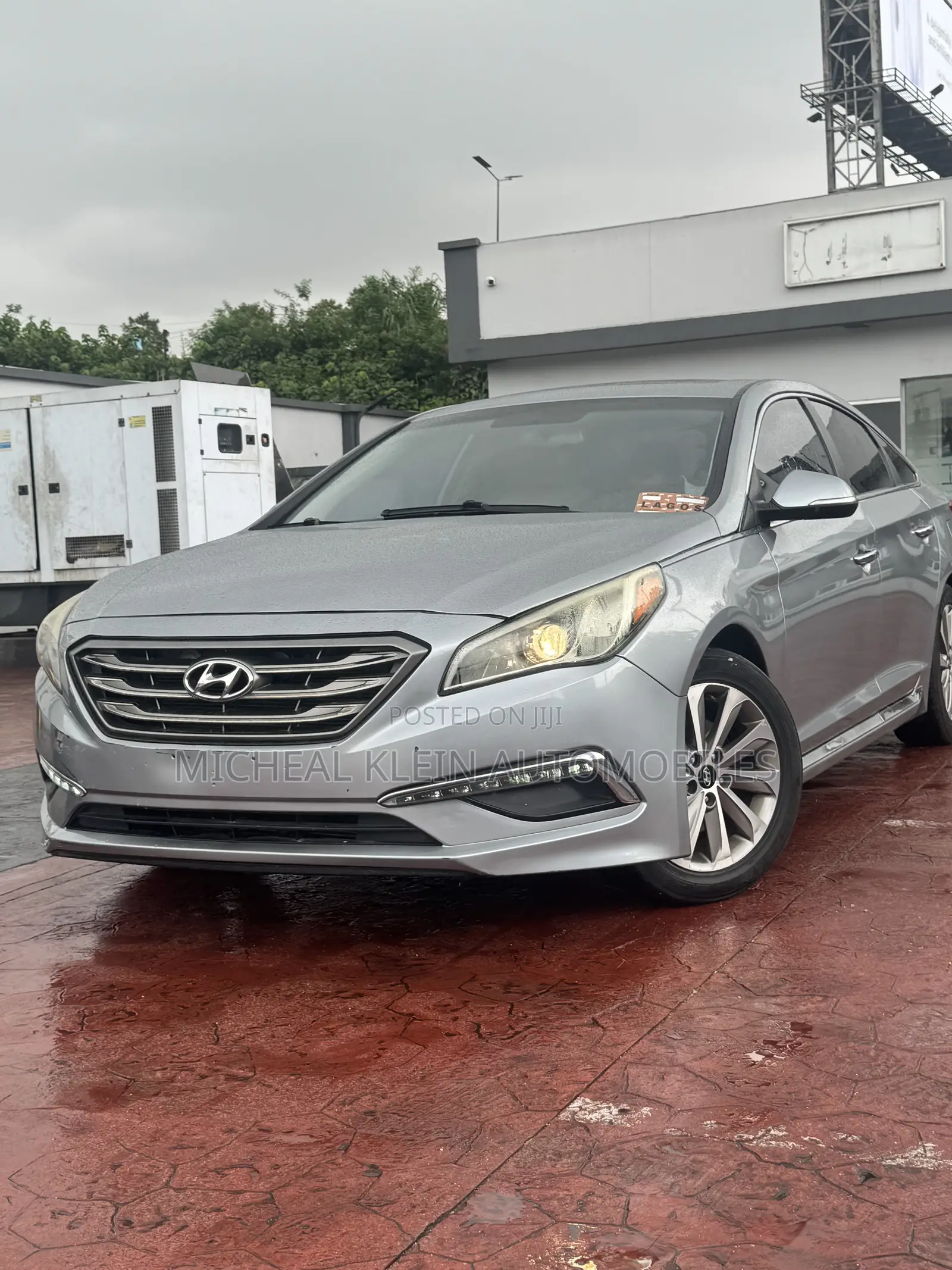 Hyundai Sonata Sport Sedan FWD (2.4L 4cyl 6A) 2017 Silver