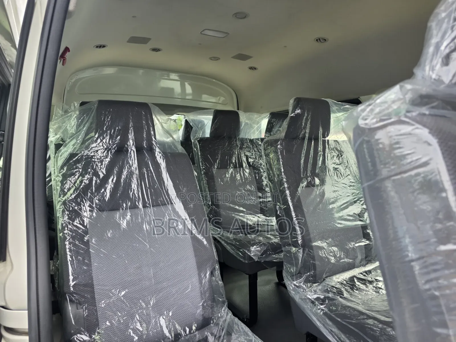 New Toyota HiAce 2025 White
