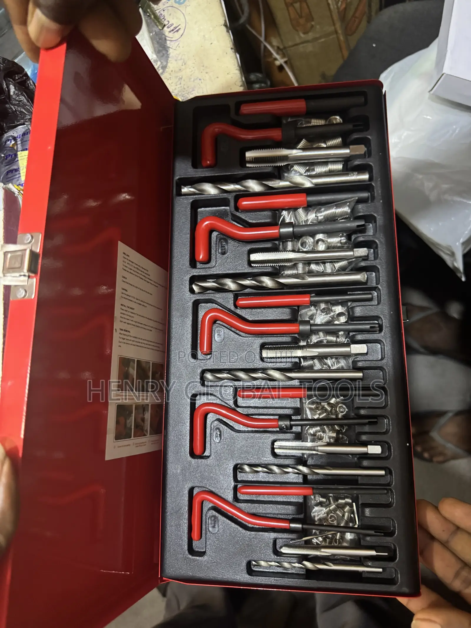 Professional Thread Repair Kit – Heavy Duty Set