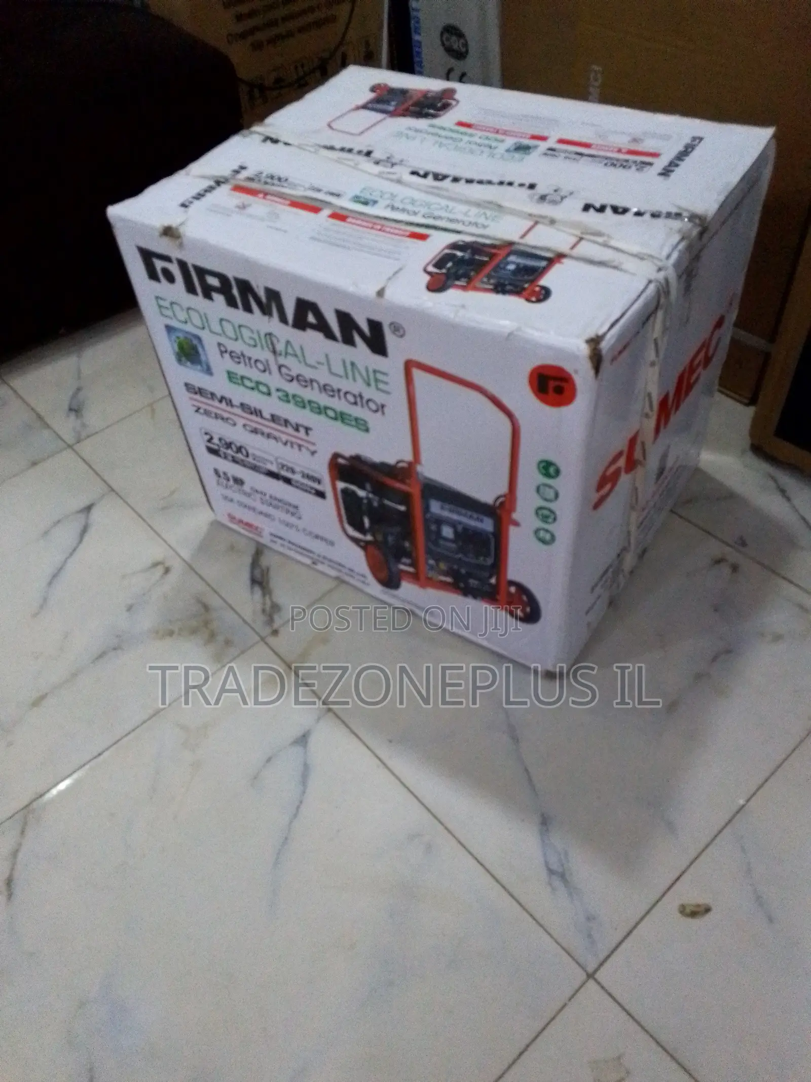 ECO 3990ES Fireman Generator — Your Power Backup Partner