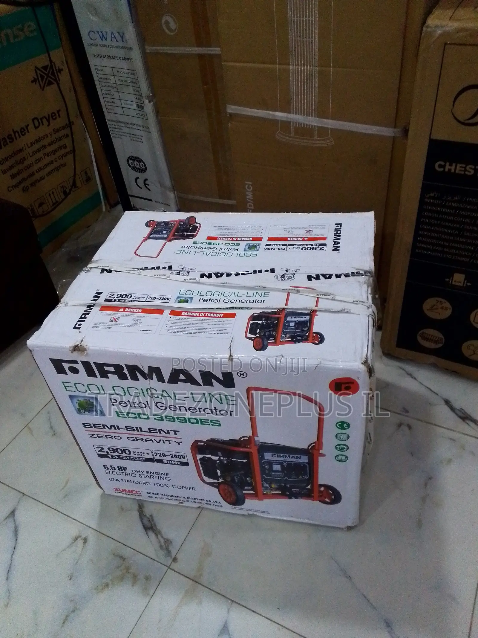 ECO 3990ES Fireman Generator — Your Power Backup Partner