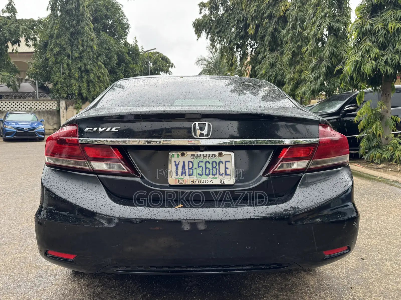 Honda Civic Sedan LX 2013 Black