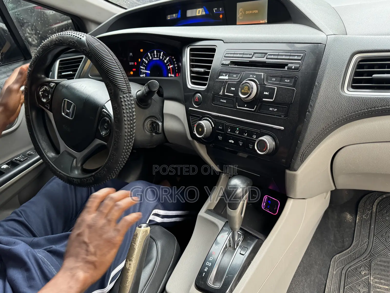 Honda Civic Sedan LX 2013 Black