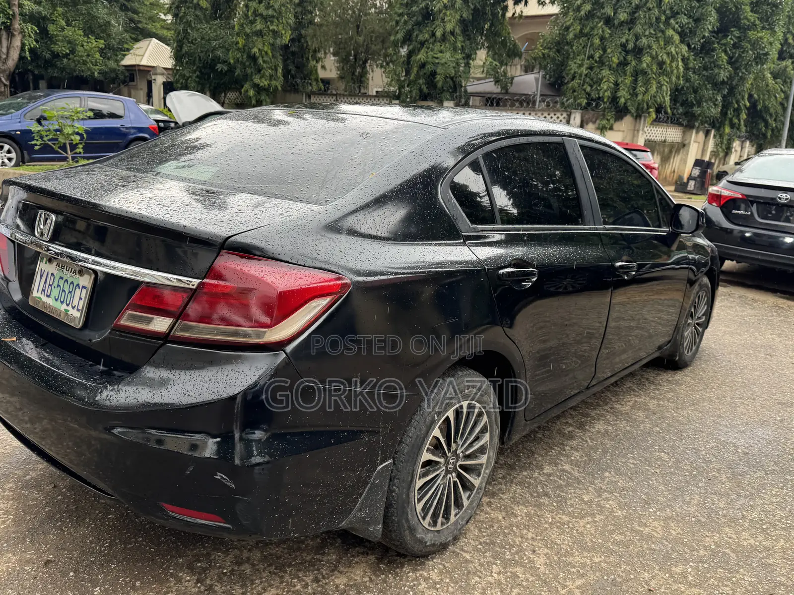 Honda Civic Sedan LX 2013 Black
