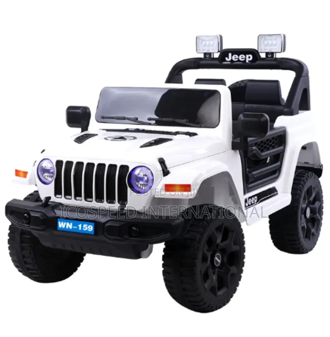 White SUV Electric Kids Car With Bluetooth and Remote Control Age 1-7