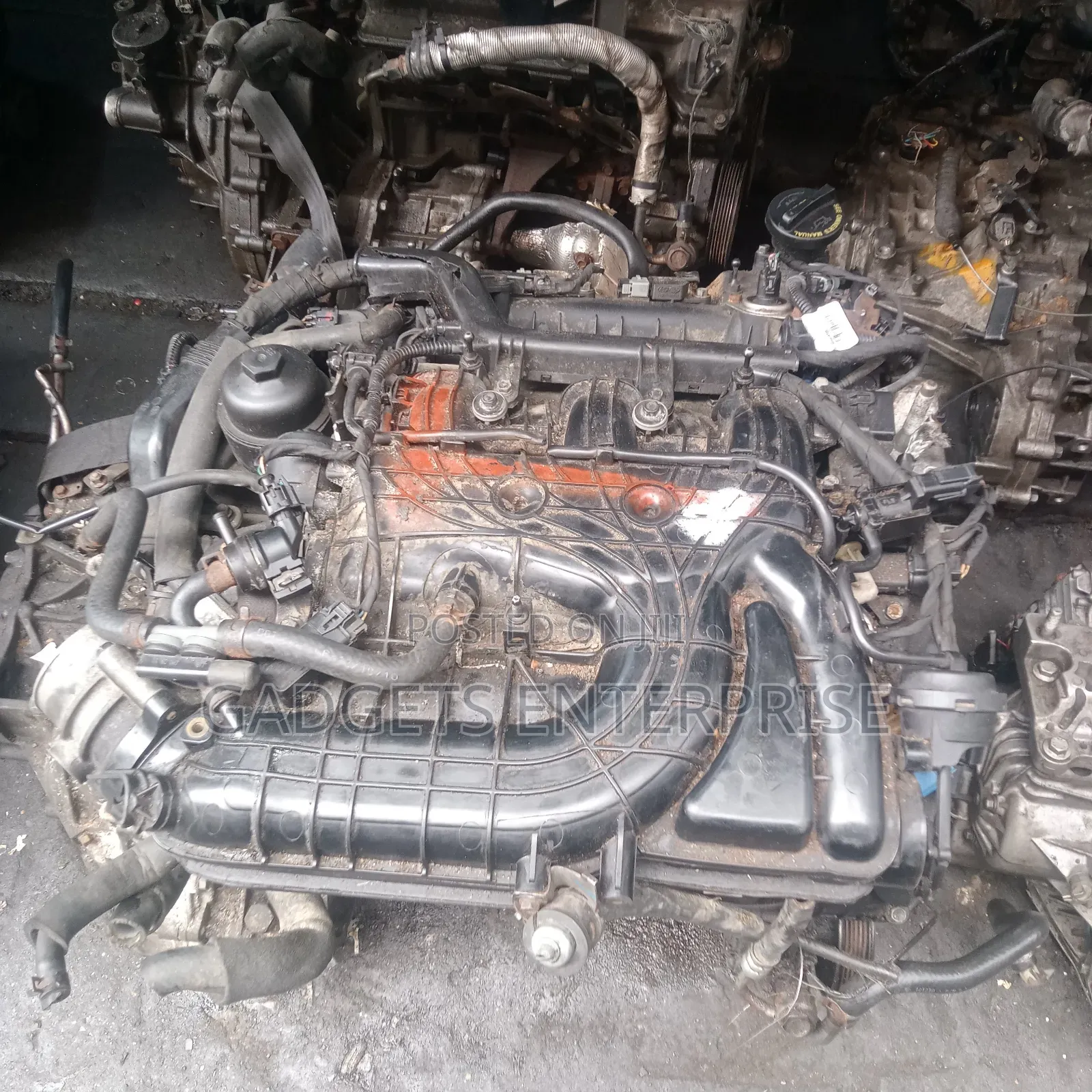 Complete Engine for Hyundai Santa Fe 2012 Model Working Perfectly