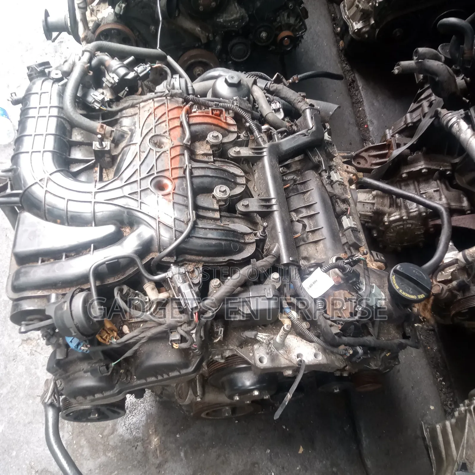 Complete Engine for Hyundai Santa Fe 2012 Model Working Perfectly