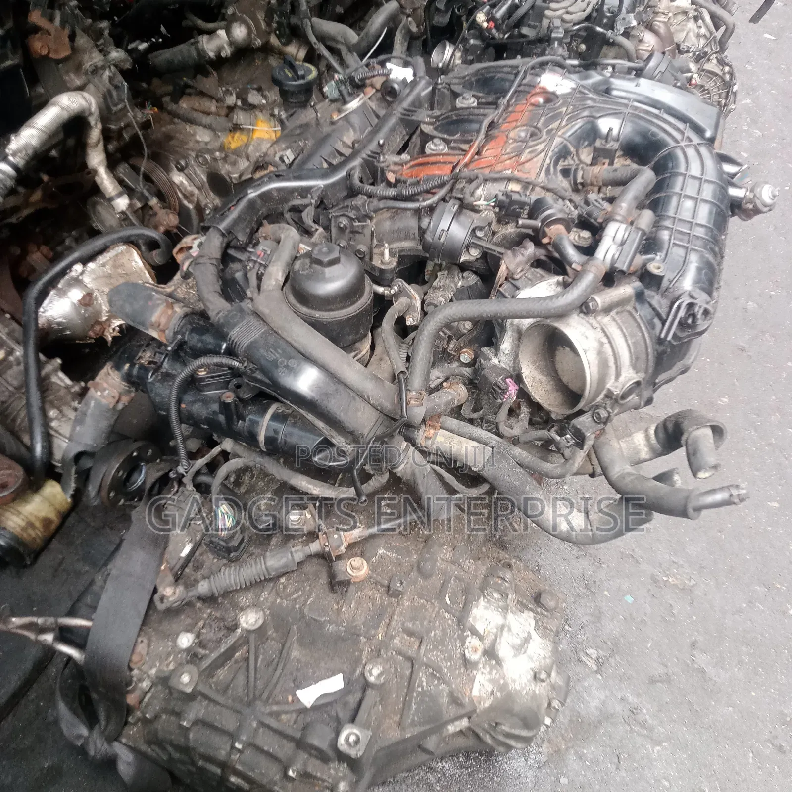Complete Engine for Hyundai Santa Fe 2012 Model Working Perfectly