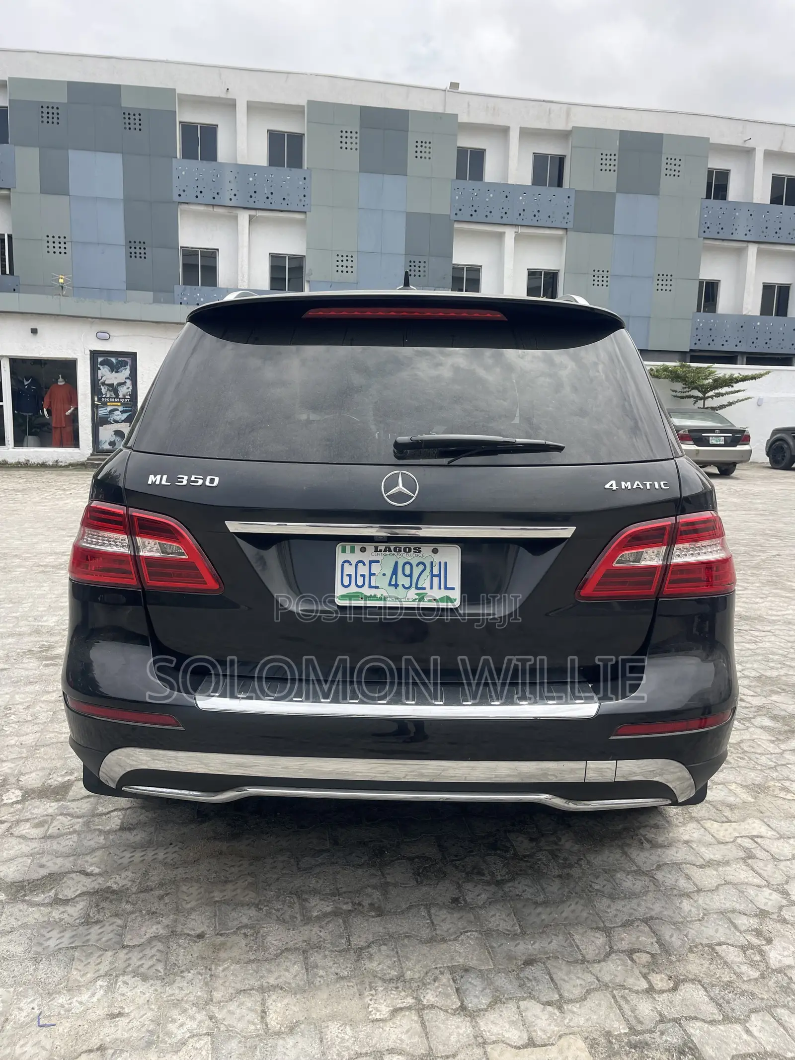 Mercedes-Benz M Class ML 350 4Matic 2013 Black
