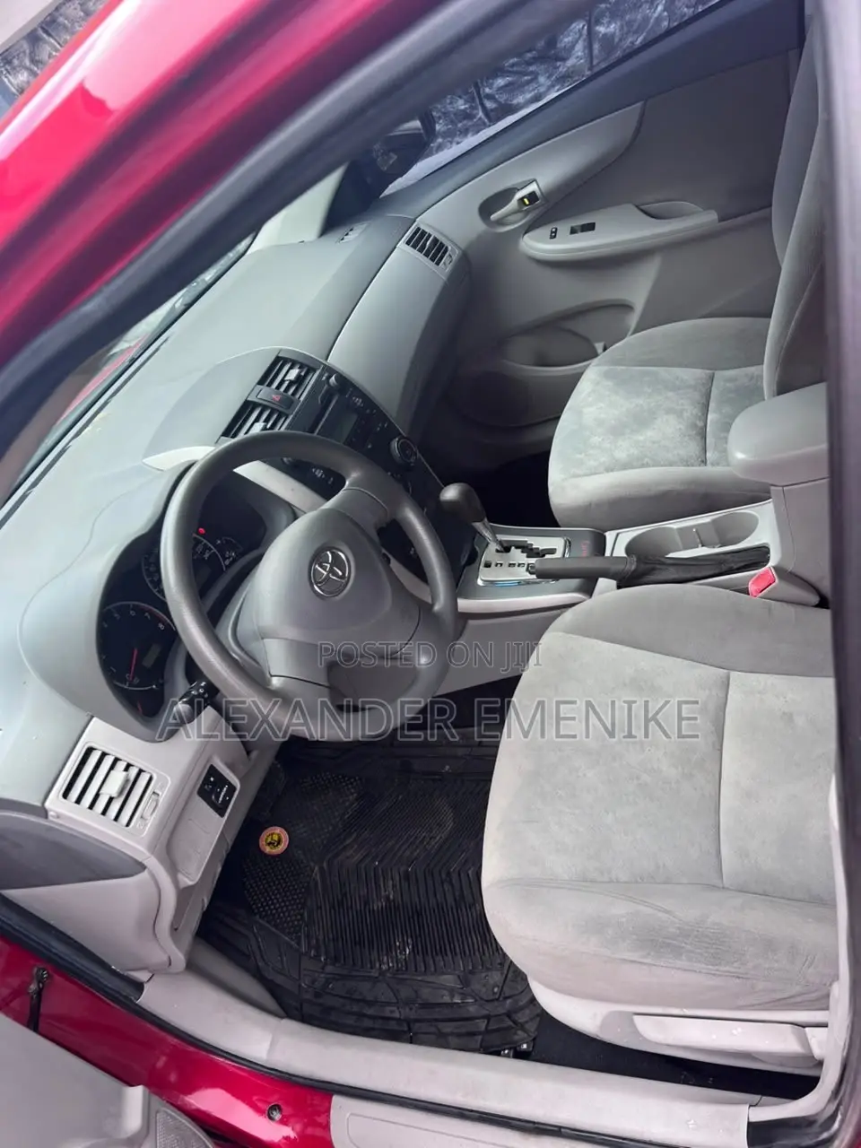 Toyota Corolla 2009 Red