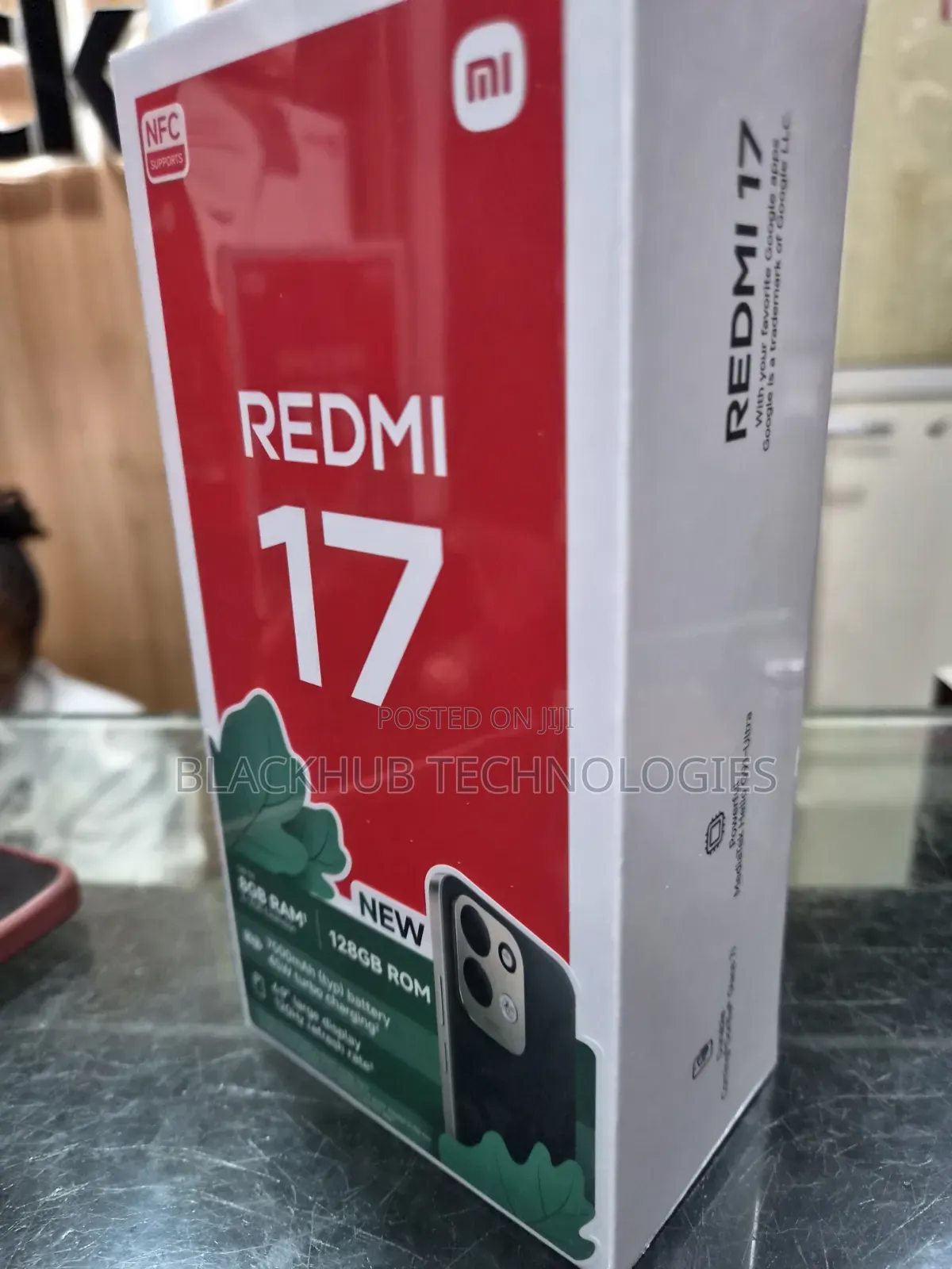 New Xiaomi Redmi 17 128 GB Black