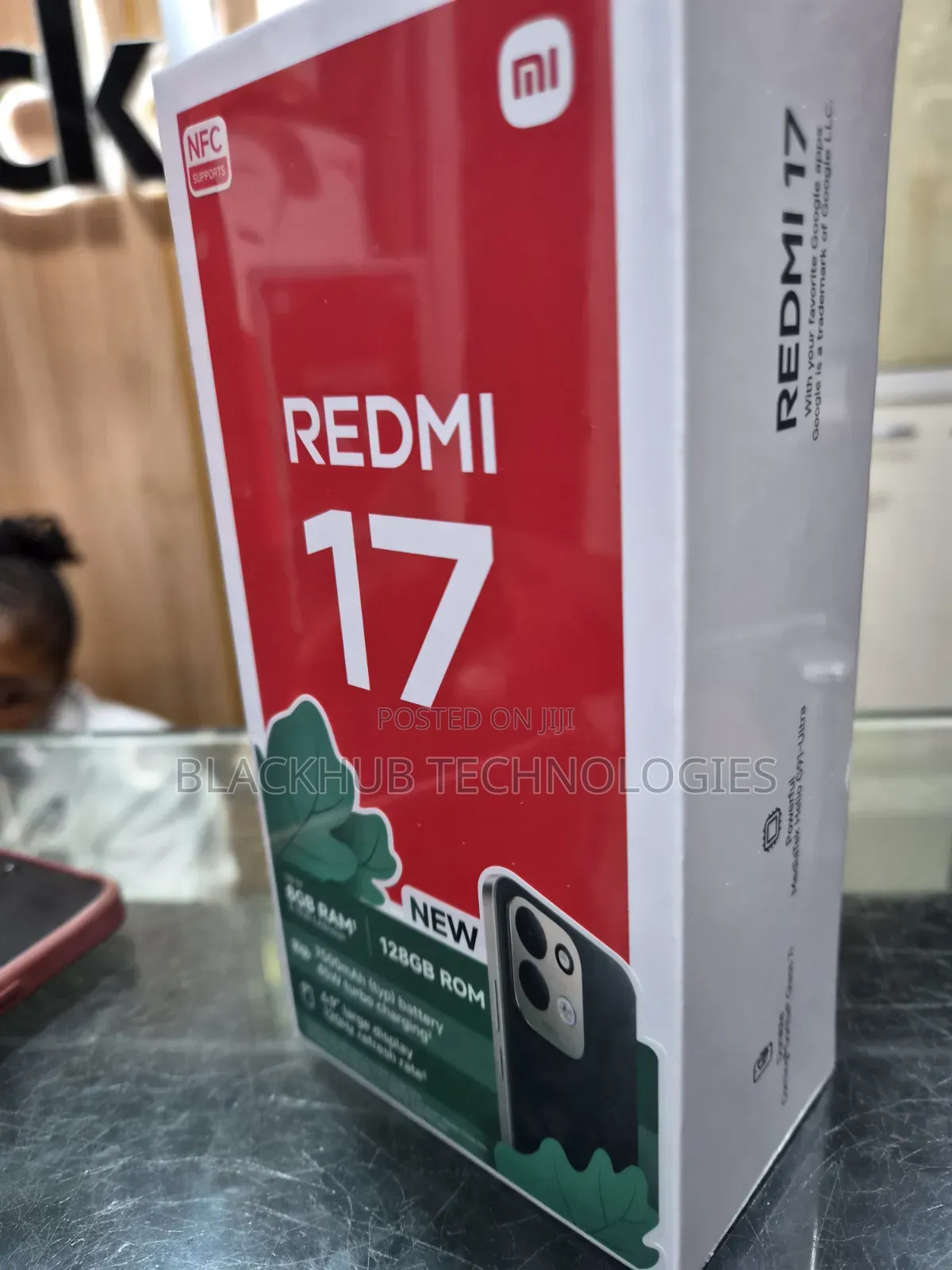 New Xiaomi Redmi 17 128 GB Black