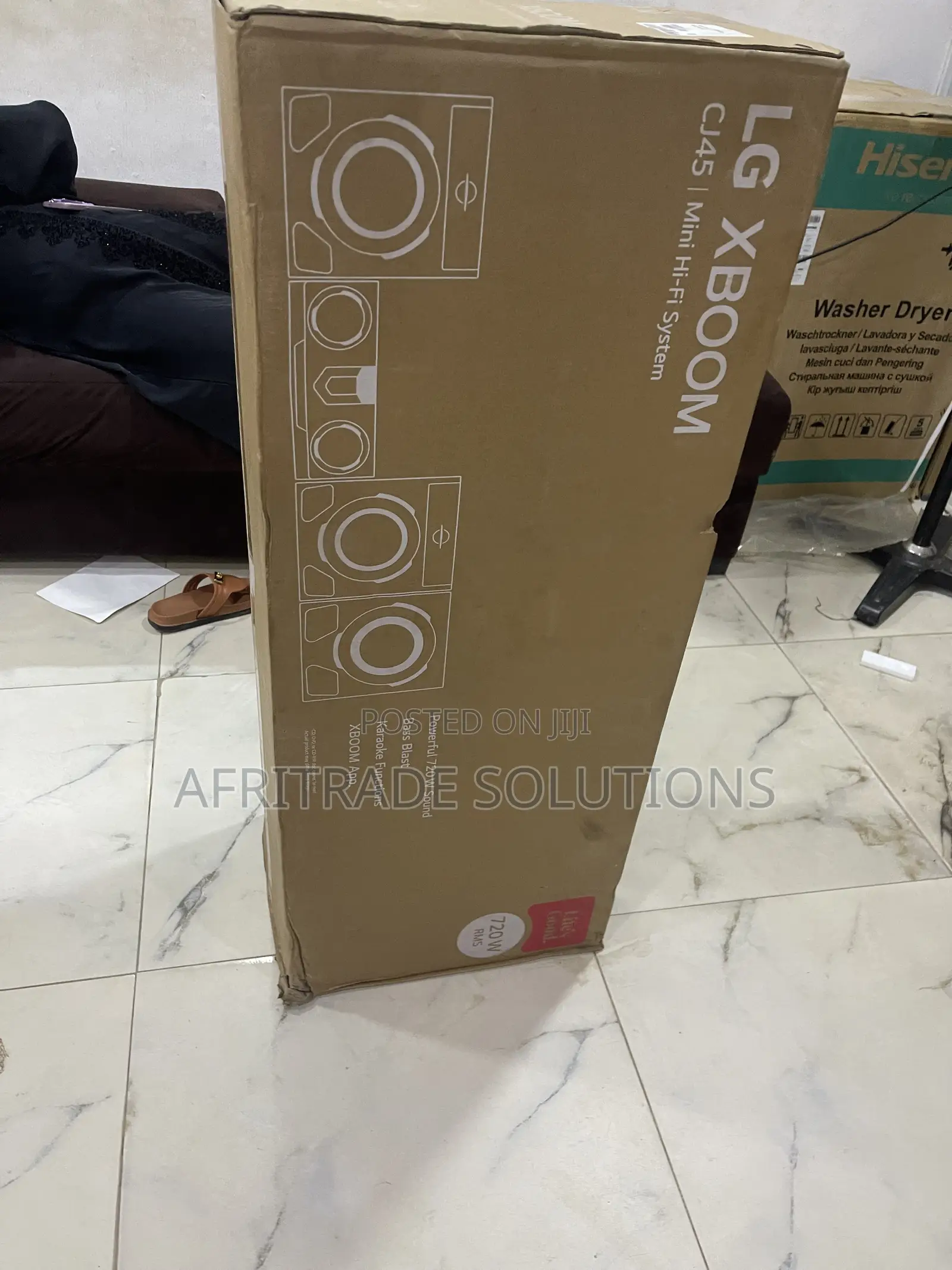 LG XBOOM CJ45 720W Mini Hi-Fi – Powerful Sound, Big Energy