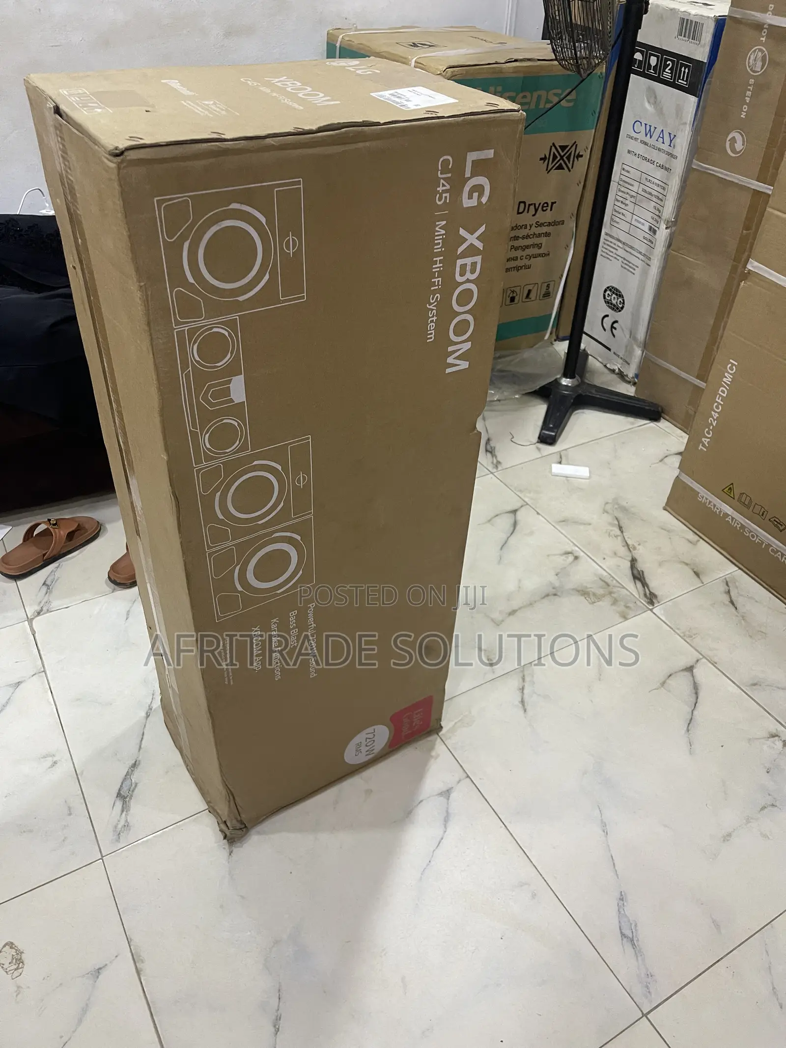 LG XBOOM CJ45 720W Mini Hi-Fi – Powerful Sound, Big Energy