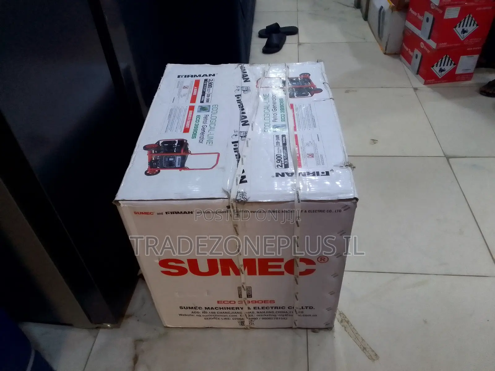 ECO 3990ES Fireman Generator — Stay Prepared With Backup Power