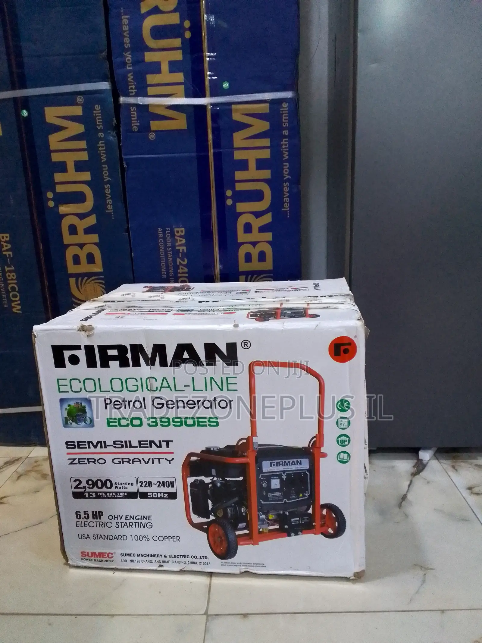 ECO 3990ES Fireman Generator — Stay Prepared With Backup Power