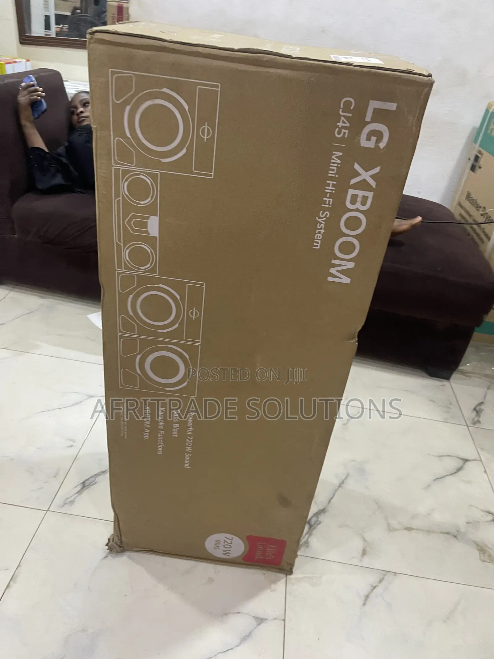 LG XBOOM CJ45 720W Sound System – Turn Up the Experience